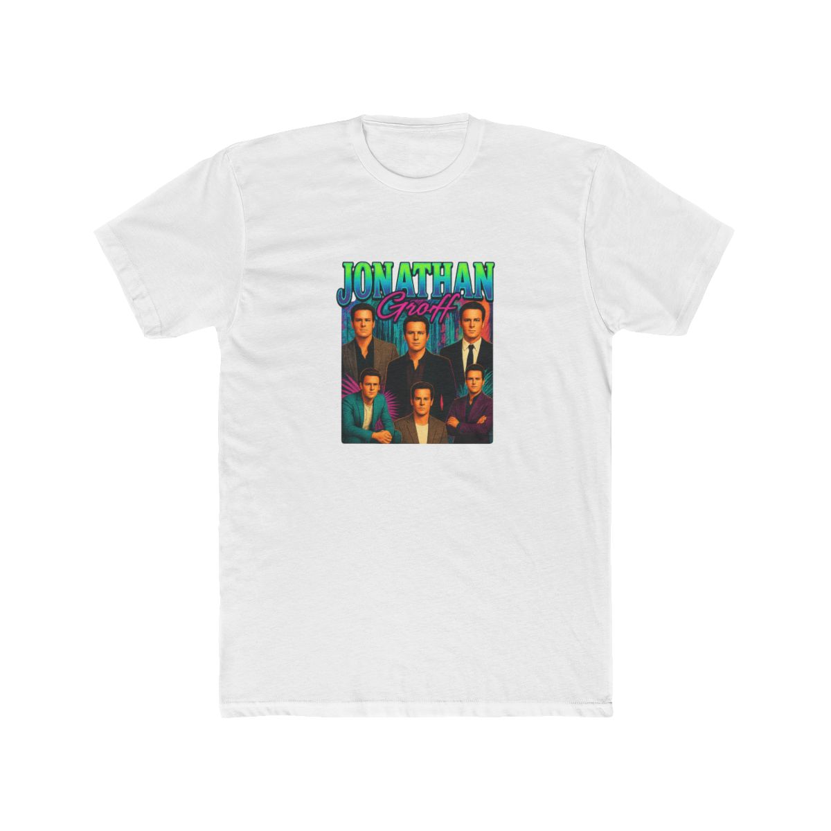 Jonathan Groff Retro Multi-Image T-Shirt - Official t-shirts merchandise