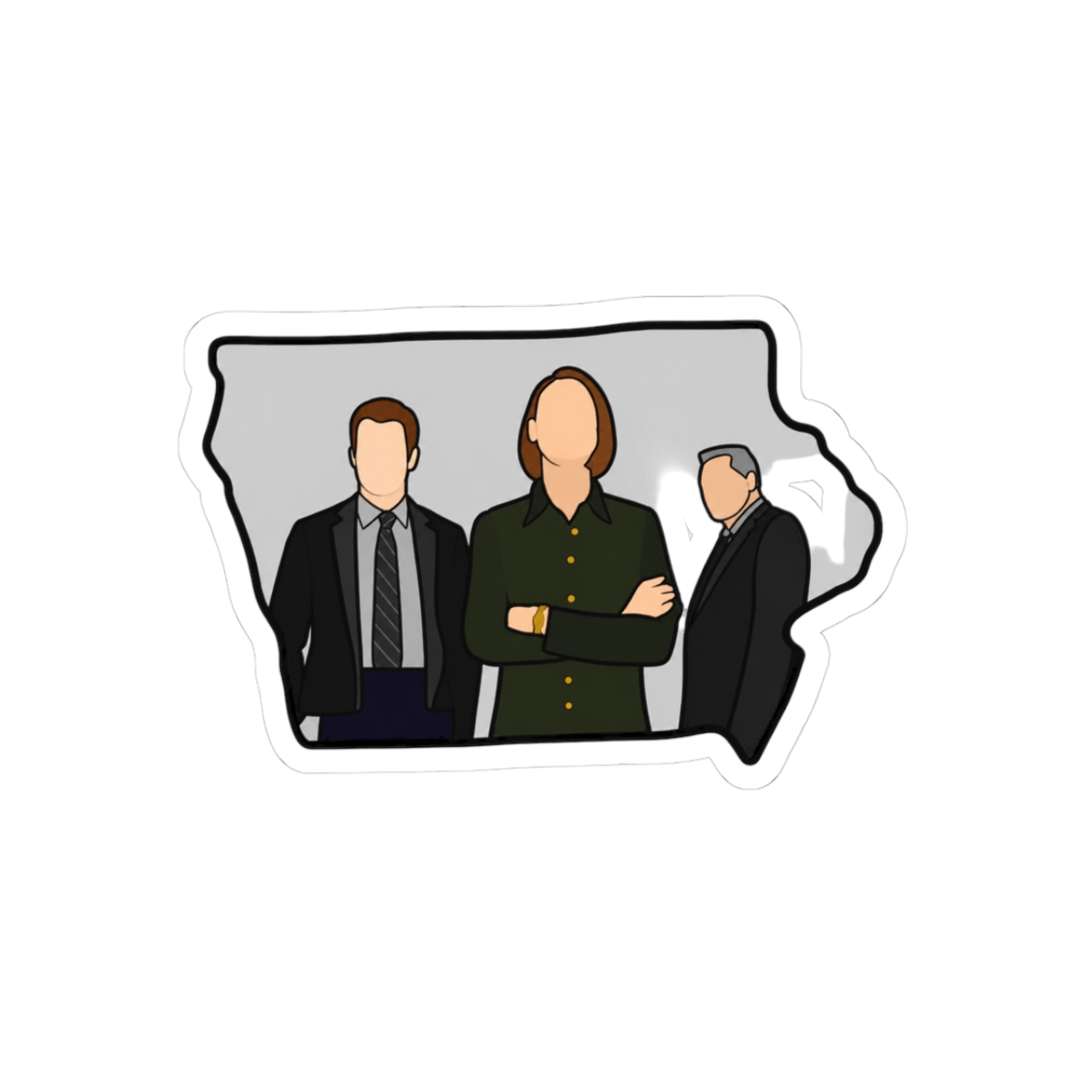Iowa (Mindhunter) Sticker - Official stickers merchandise