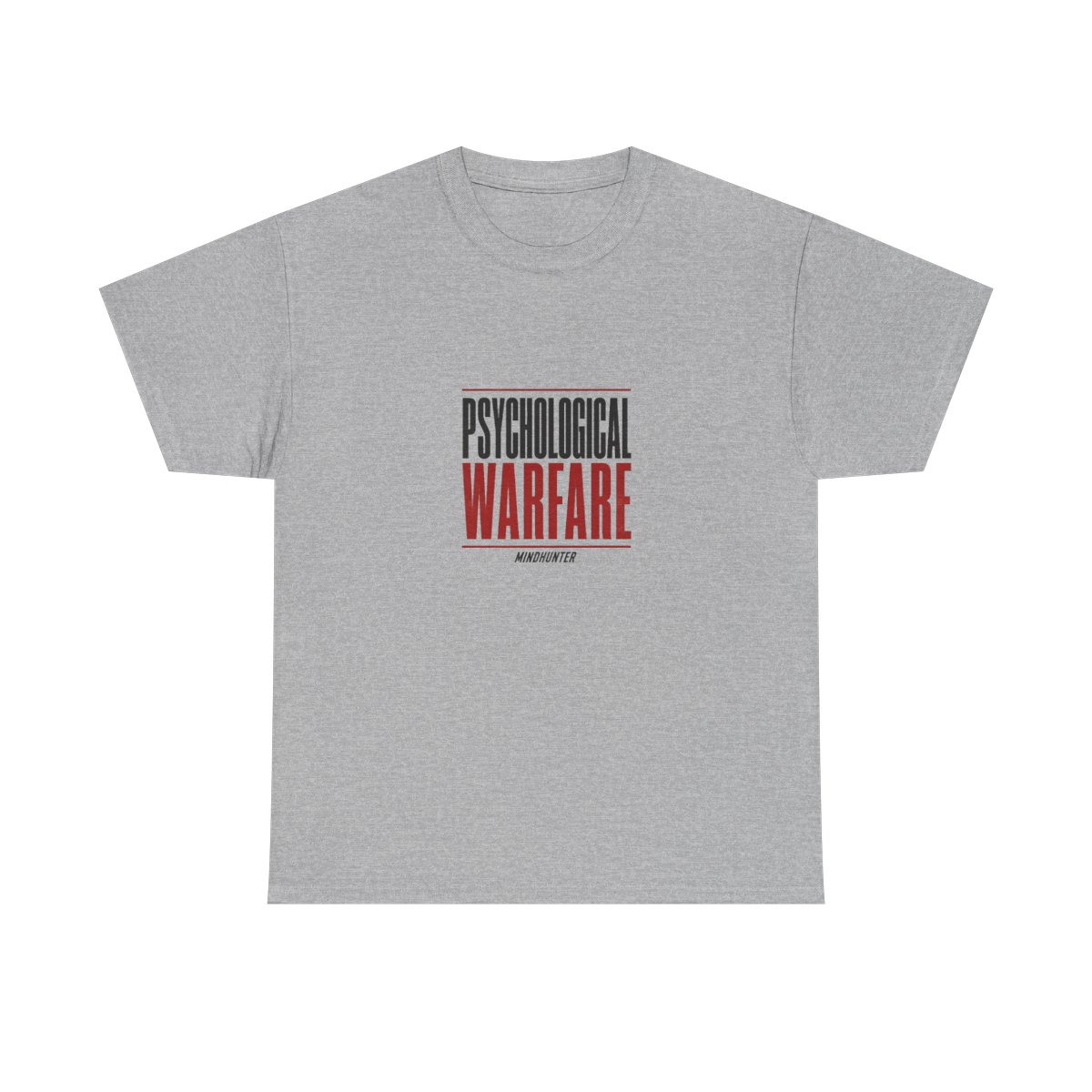 Mindhunter "Psychological Warfare" Unisex Tee - alternate angle 3, merchandise
