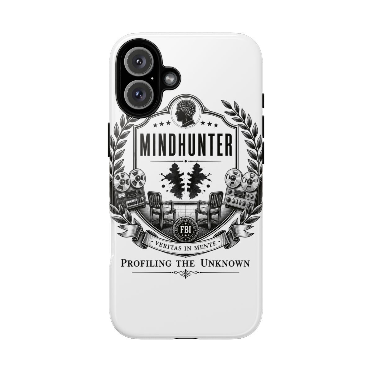 Mindhunter "Profiling the Unknown" Phone Case - alternate angle 4, merchandise