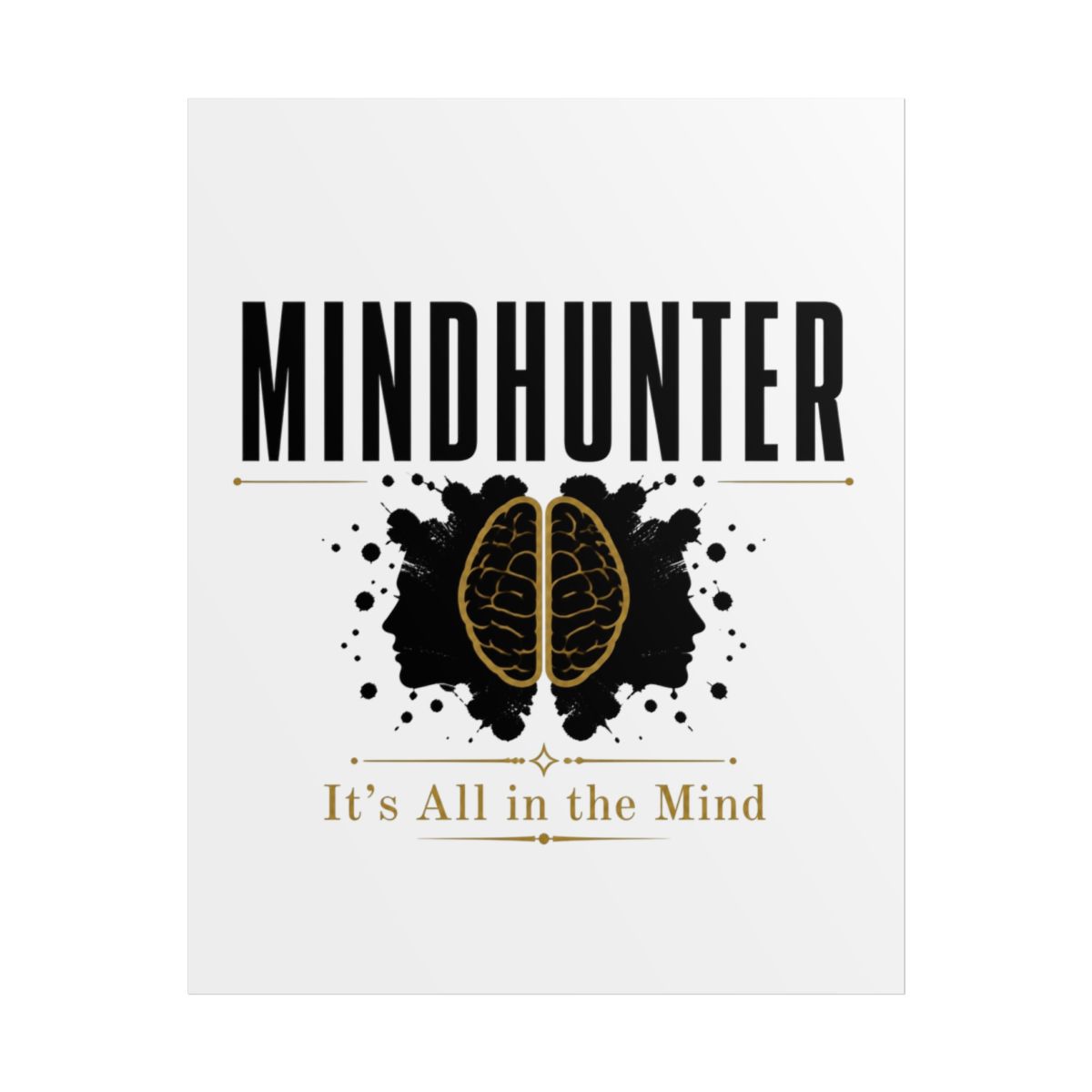 Mindhunter "All in the Mind" Poster
