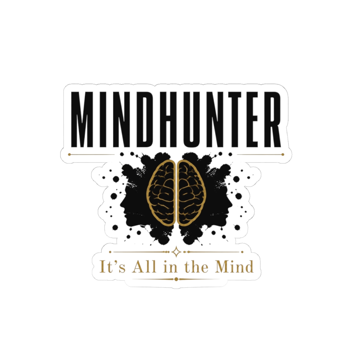 Mindhunter "All in the Mind" Sticker